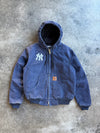 Vintage Navy Yankees Hooded Carhartt Jacket™