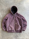 Vintage Purple Hooded Carhartt Jacket™